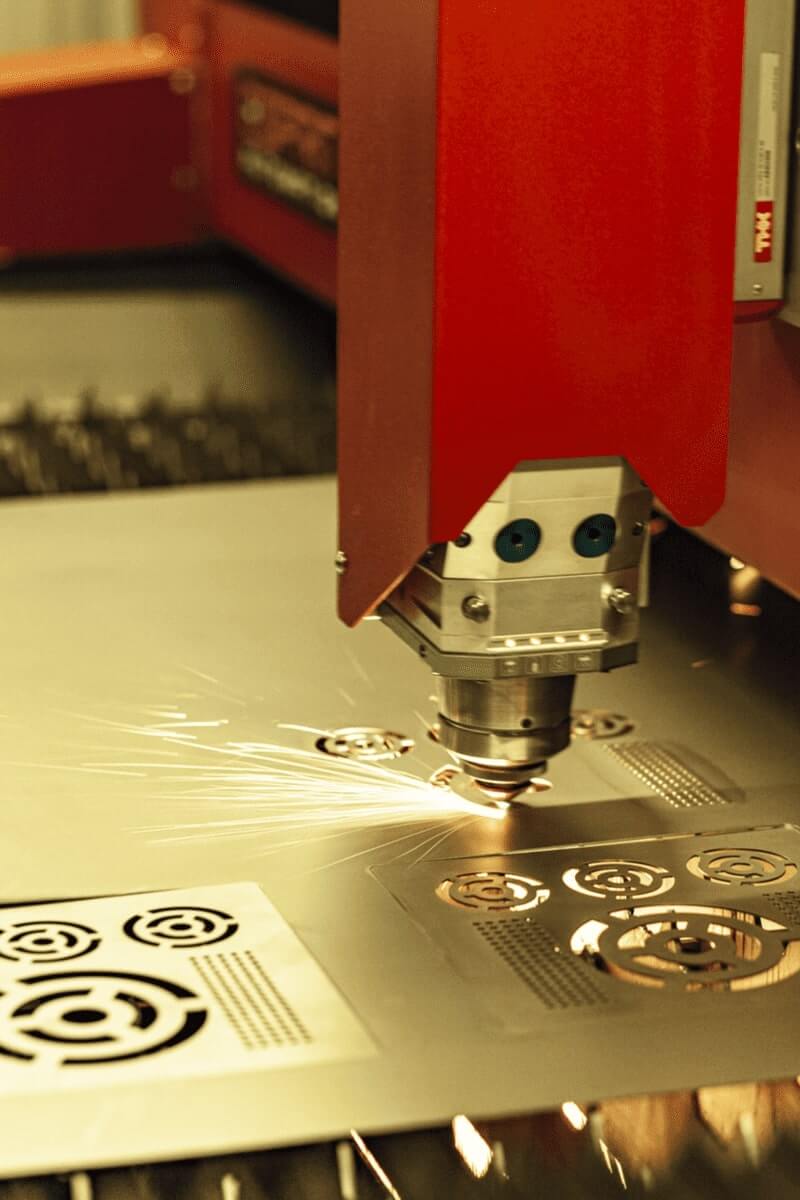 Esprit-Automation-Photon-Fiber-Laser-Cutting-Head La tête de découpe laser de la machine de découpe laser à fibre Photon